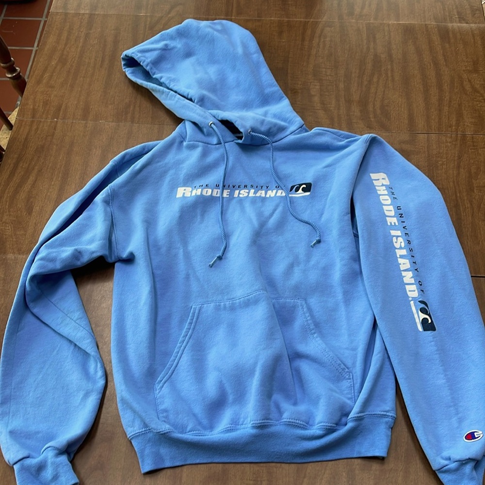The University of Rhode Island URI Hooded Sweatshirt